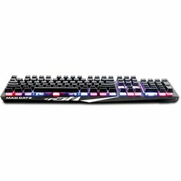 Electronelectron 6.43 in. The Authentic Strike 2 Membrane Gaming Keyboard EL3746997